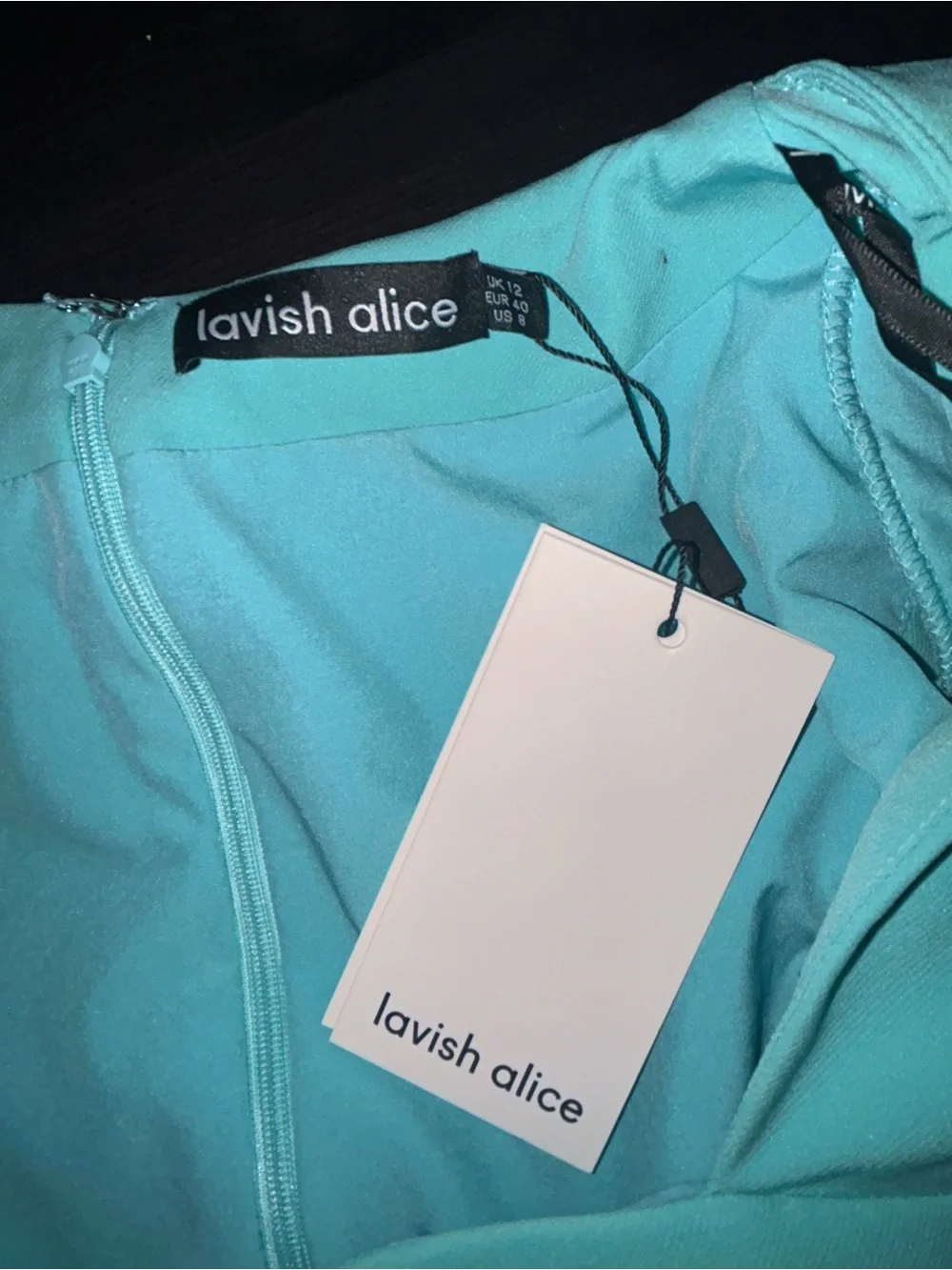 Lavish Alice Underwired Cape Mini Dress size 8 NWT - Picture 13 of 16